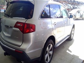 2012 ACURA MDX, SILVER, 3.7L, AT, 4WD,   A26315